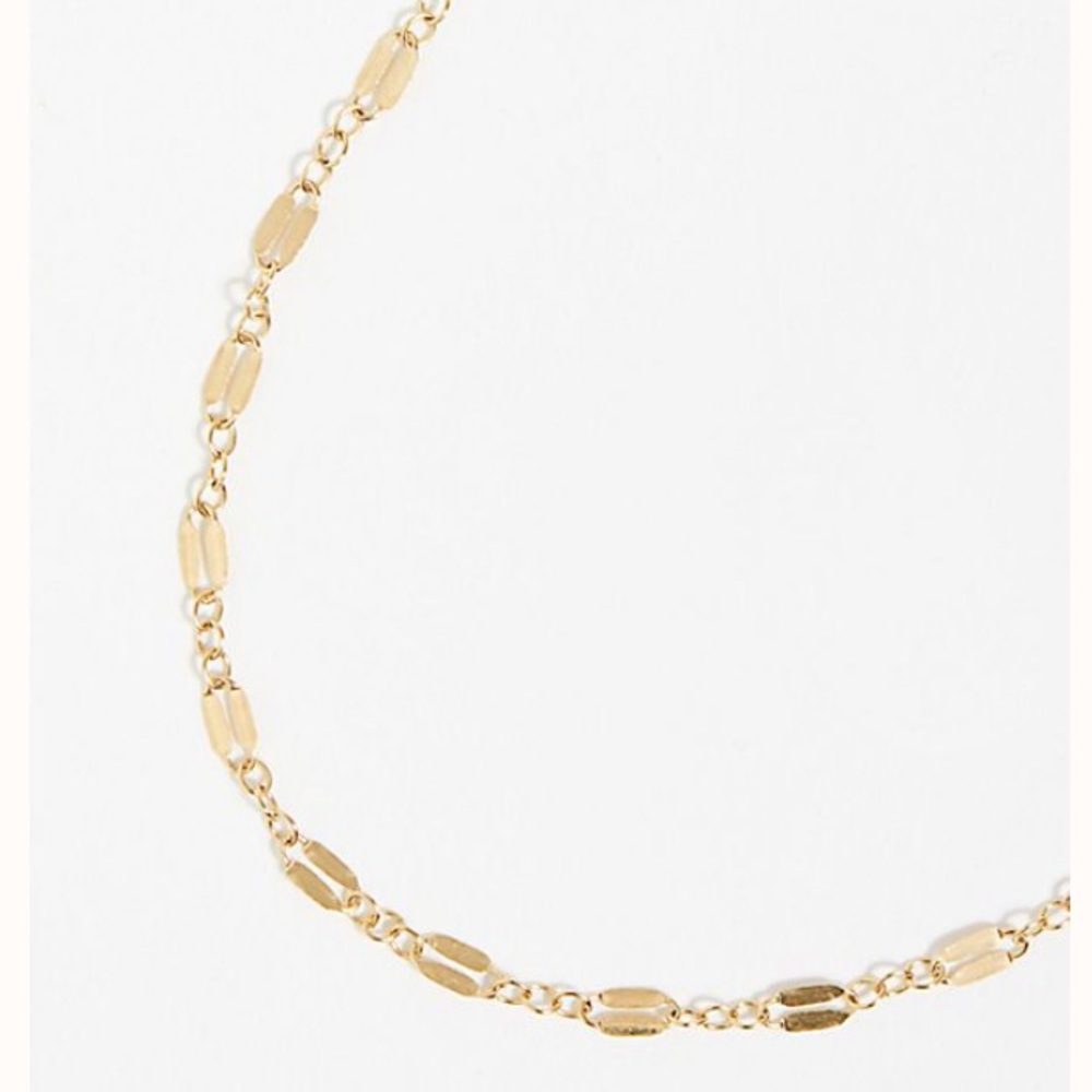 14k Gold Fill Lariat Necklace - Picture 3 of 4